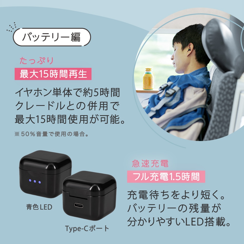 ´°Á´¥ï¥¤¥ä¥ì¥¹¥¤¥ä¥Û¥ó Bluetooth5.3Âбþ ¥¯¥ì¡¼¥É¥ë¤â¥¤¥ä¥Û¥ó¤âĶ¥³¥ó¥Ñ¥¯¥È (OWL-SE07)