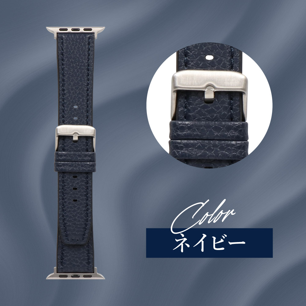 Apple Watch¡Ê42¡¿44¡¿45¡¿46¡¿49mm¡ËÍÑ ¥·¥å¥ê¥ó¥¯¥ì¥¶¡¼¥Ð¥ó¥É VORGAL¡Ê¥ô¥©¥ë¥¬¡¼¥ë¡Ë OWL-AWBLVRG03