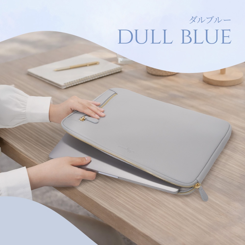 13〜14インチ対応 シュリンクレザー採用 ノートPCケース Mignonne(ミニョン) OWL-PCBAGMIN01