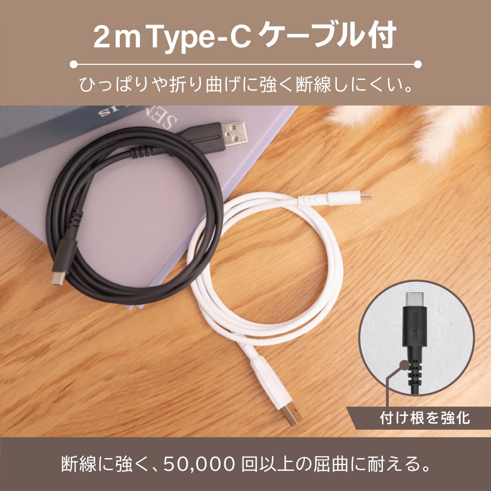 12W USB Type-A 2ݡ ACŴ  ĶUSB Type-A to USB Type-C֥ å(OWL-AC12WBAC20)