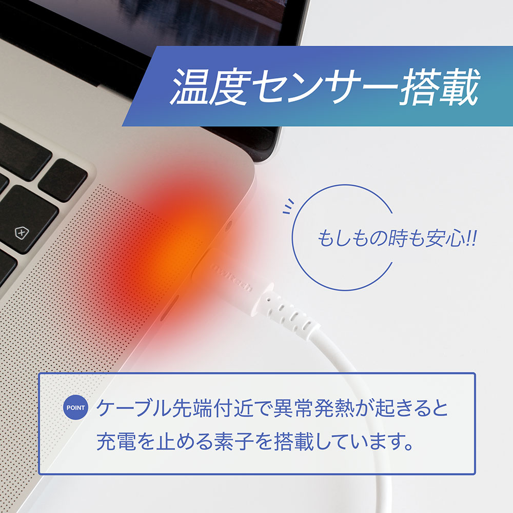 USB PD-PPS ����45W USB Type-C�����֥� ���η�AC���Ŵ� 1.5m 150cm(OWL-ACJPD45C15)