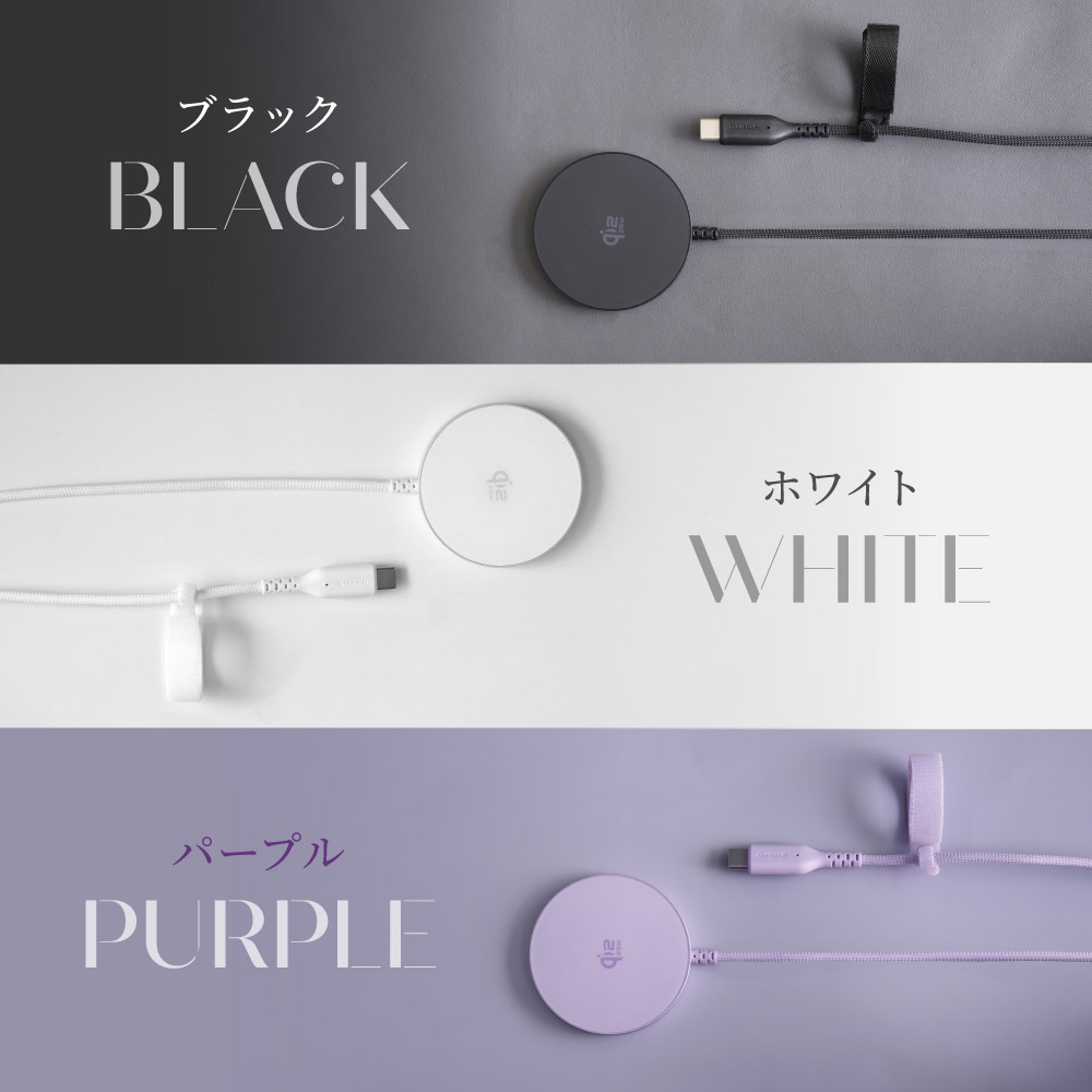 Qi2ǧ�ڼ��� Qi2.2�б� ����25W �����֥���η��磻��쥹���Ŵ� OWL-MW05