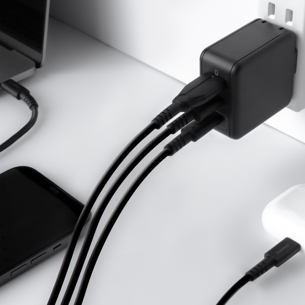 ⲽꥦ 3ݡACŴ USB PD-PPSб 65W Type-Cݡ  18W Type-Aݡ (OWL-APD65C2A1G)