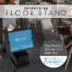 iPad Pro10.5インチ/iPad Air10.5インチ/iPad10.2インチ用 AirWait対応 発券プリンター用トレイ付き フロアスタンド (OWL-AWSTIB10503)