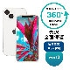 iPhone 13�� 360����߹���ǥ��������� �����ݸ�ꥢ���饹�դ��ե륫�С������� FULL COVER HARD CASE (OWL-CVID6110)