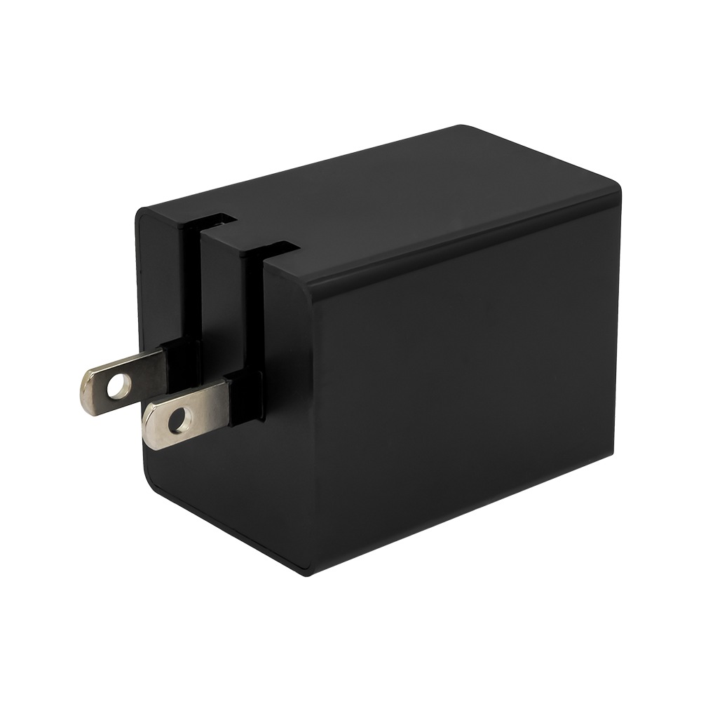 窒化ガリウム採用 2ポートAC充電器 PowerDelivery 30W Type-C + QC18W USB Type-A (OWL-APD48C1A1G)宅C