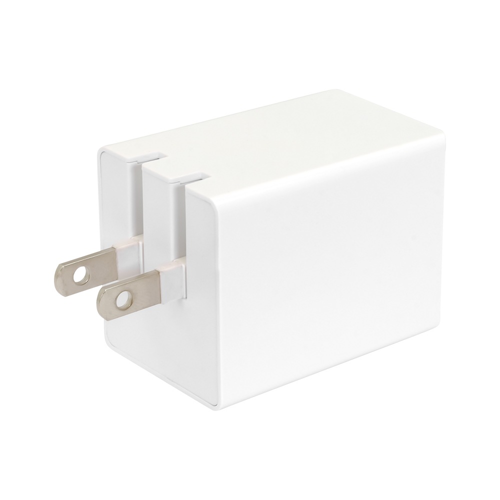 窒化ガリウム採用 2ポートAC充電器 PowerDelivery 30W Type-C + QC18W USB Type-A (OWL-APD48C1A1G)宅C