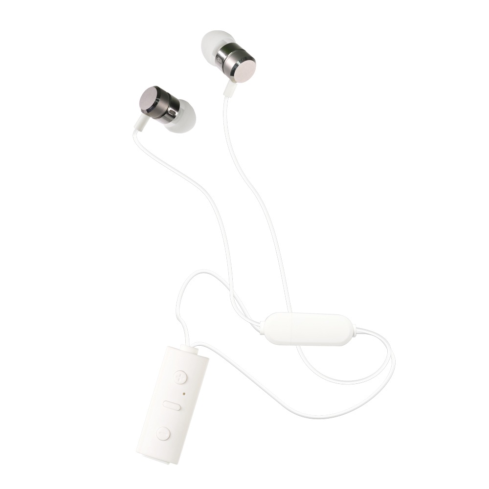 ネックストラップ式 防水ワイヤレスイヤホン Bluetooth4.2 IPX4準拠