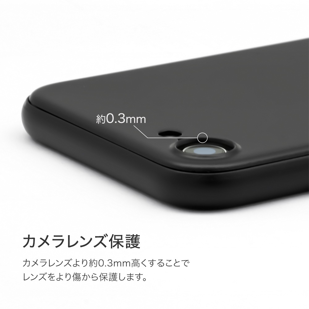 360߹ǥ ݸ饹դե륫Сϡɥ iPhoneSE(2)/8/7б(OWL-CVIC4710)