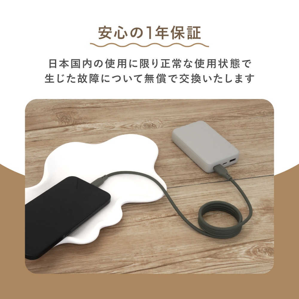 ���餫�����ϤǤޤȤޤ� ����3A���š��ǡ���ž�� USB Type-A to USB Type-C �ޥ��ͥåȥ��ꥳ�󥱡��֥� OEC-CBM3AC