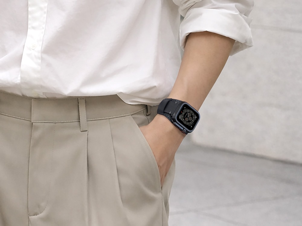 Apple Watch��44��45��46mm���� �夻�ؤ��᥿��Х�ѡ������� Ultra Style TACTIX�ʥ����ȥʥ���� OWL-AWCVTAC02