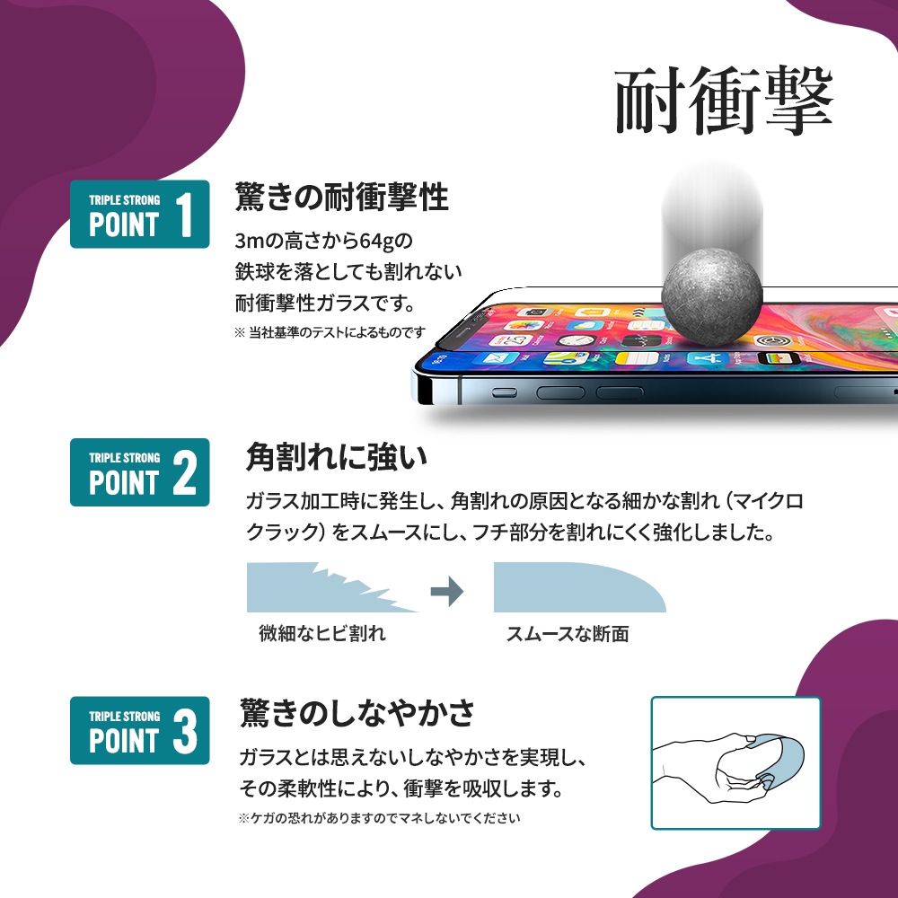 �ڥ����ȥ�åȡ�iPhone12/12Pro�б� (6.1�����) �� Ž��ߥ����� ���󤿤�3���ƥå�Ž���դ����å��դ� �Ѿ׷� �ȥ�ץ륹�ȥ��� �����ݸ� �������饹 �ޥåȥ֥롼�饤�ȥ��å�(OWL-GUIC61F-AB) 