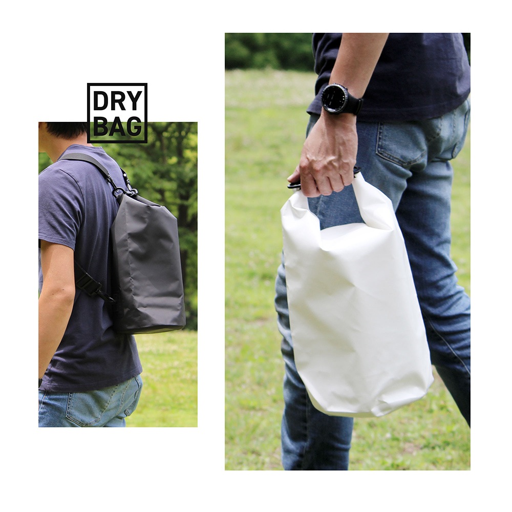 WATER PROOF DRY BAG 防水ドライバッグ 10L(OWL-WPBAG02)