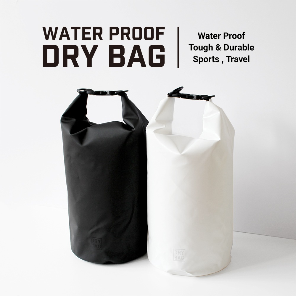 WATER PROOF DRY BAG 防水ドライバッグ 10L(OWL-WPBAG02)