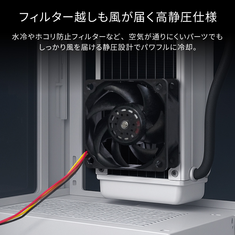 �����ŵ��� 2�ܡ���٥���󥰺��� 60mm��4600rpm �������ե��� SF6-PWM