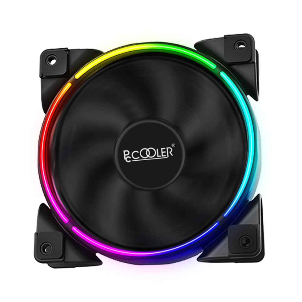 PCCOOLER製 ARGB対応 PCケースファン (CORONA FRGB 3in1) | _