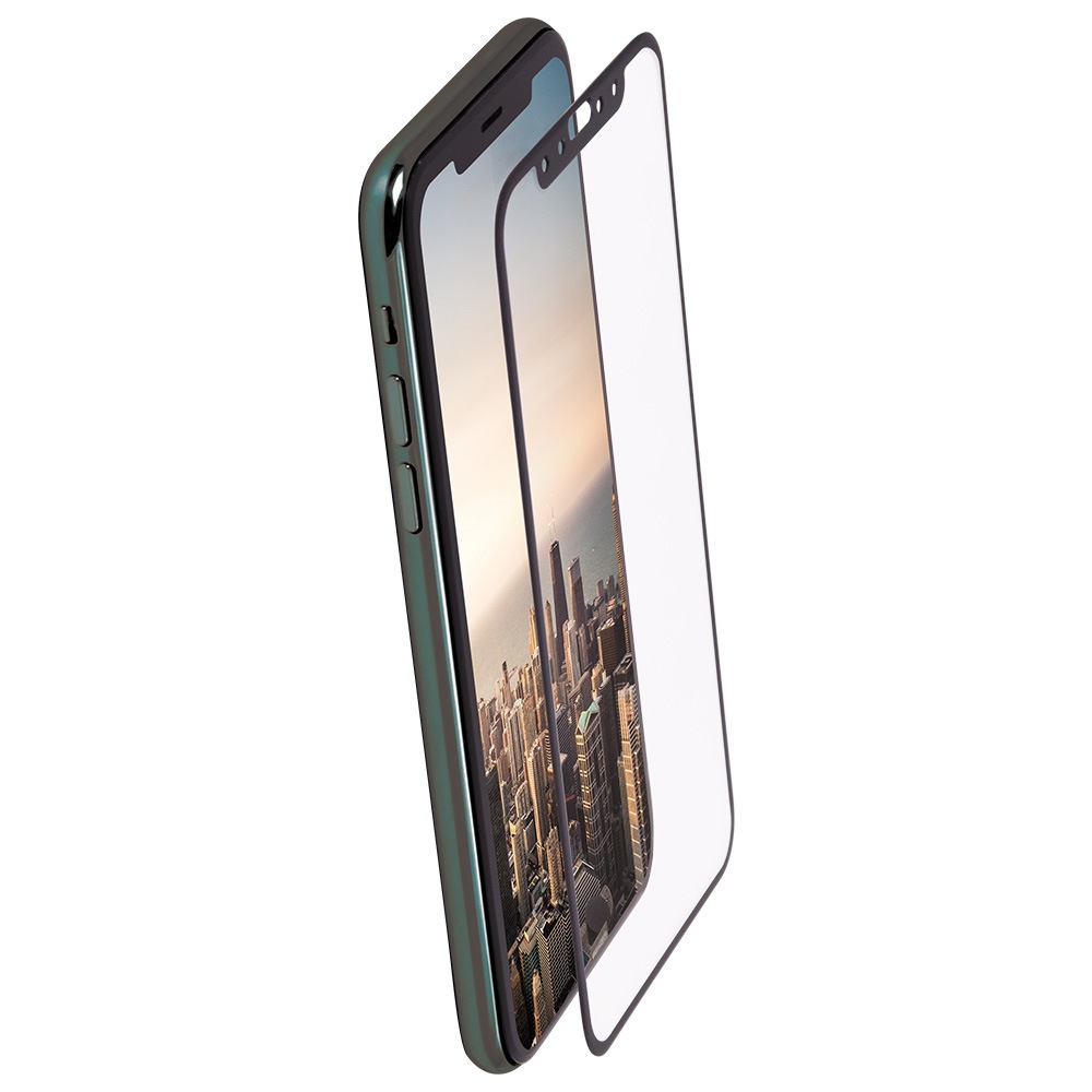 �ڥ����ȥ�åȡۥե����礱�ʤ����Ǻ�ե졼�� iPhoneXS / X�� �����ݸ� �������饹 0.26mm�� ���ꥢ PET�Ǻ�ե졼���OWL-TGPIP8F-CL��
