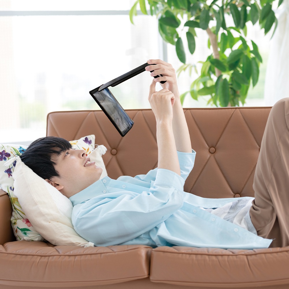 2WAY スマートフォン拡大鏡 アームスタンド (OWL-ARMSTD02)