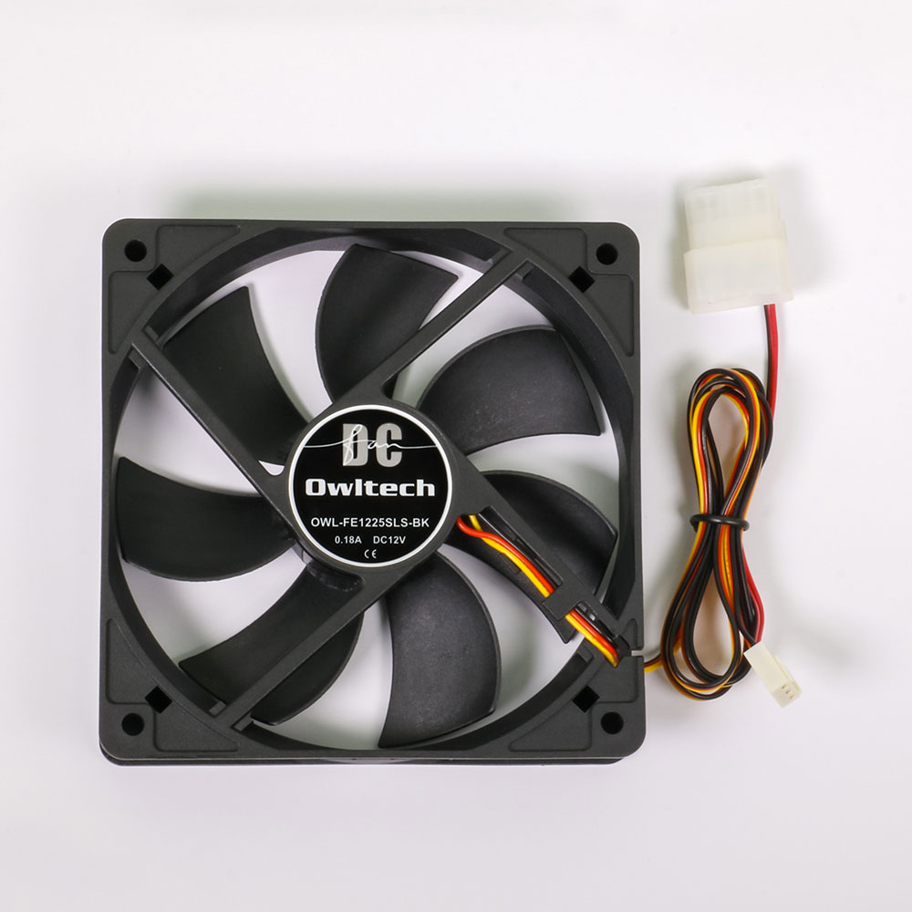 DCե 2ܡ٥ 120mm 1400rpm/28.1dBA(OWL-FE1225SLS)