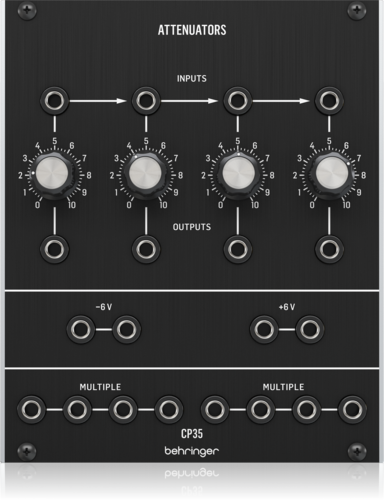 behringer CP35 ATTENUATORS