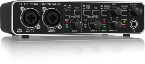 Behringer UMC204HD U-PHORIA