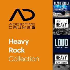 XLN Audio Addictive Drums 2: Heavy Rock Collection