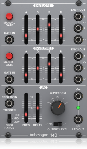 behringer 140 DUAL ENVELOPE/LFO