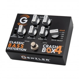 GENZLER CRASH BOX 4 - CLASSIC BASS DISTORTION PEDAL