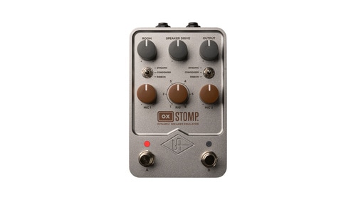 UNIVERSAL AUDIO UAFX OX Stomp. Dynamic Speaker Emulator