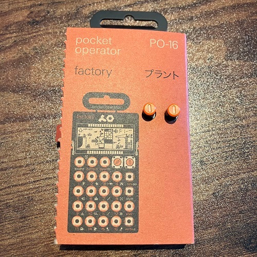 Teenage Engineering PO-16 FACTORY 刺々しい