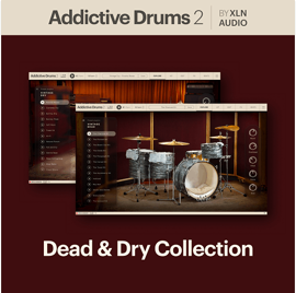 XLN Audio Addictive Drums 2  Dead & Dry Collection