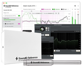 Sonarworks Apollo Monitor Correction Add-on for bundling with SoundID Reference for Speakers & Headphones with Measurement Microphone