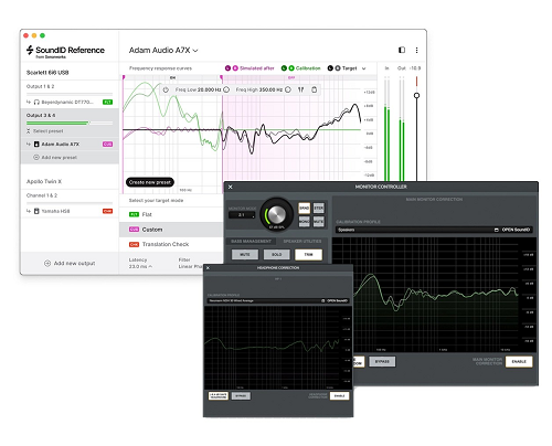 Sonarworks SoundID Reference for Speakers & Headphones and Apollo Monitor Correction Add-on bundle