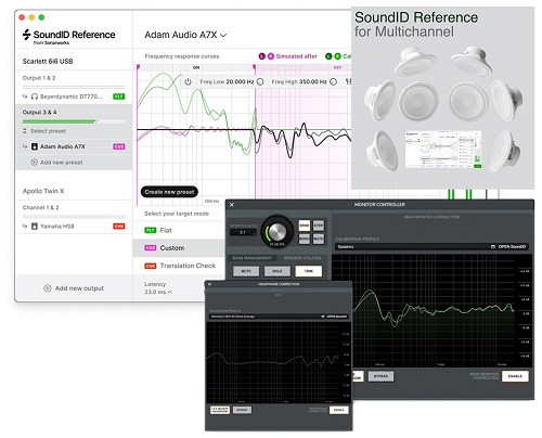 Sonarworks SoundID Reference for Multichannel and Apollo Monitor Correction Add-on bundle