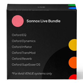 Sonnox Live for Avid VENUE, S3L and S6L (6 Oxford Plug-ins)