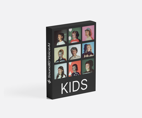 Sonarworks SoundID VoiceAI Kids Voices Expansion Pack