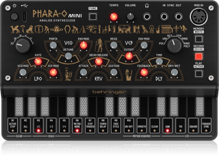 Behringer PHARA-O MINI アナログポリシンセサイザー BEHRINGER ( ベリンガー ) PHARA-O MINI 送料無料 | サウンドハウス