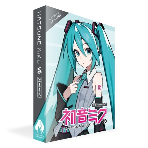 Crypton Future Media HATSUNE MIKU V6 STARTER PACK / PACKAGE