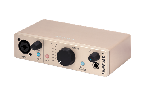 Arturia MiniFuse 1 Champagne