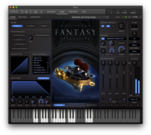 EASTWEST Hollywood Fantasy Percussion