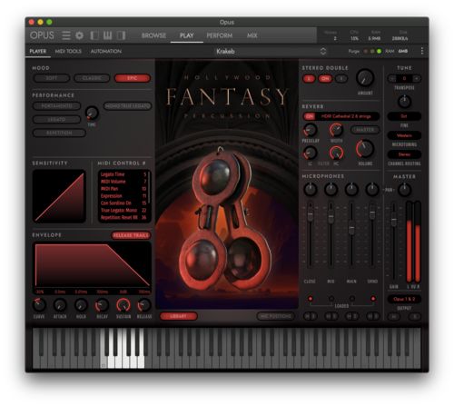 EASTWEST Hollywood Fantasy Percussion