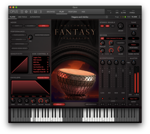 EASTWEST Hollywood Fantasy Percussion