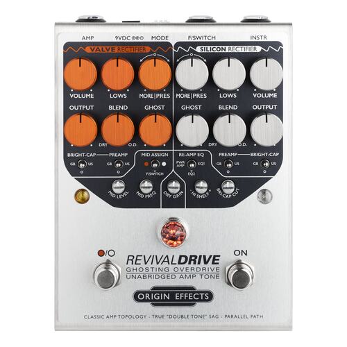 ORIGIN EFFECTS RevivalDRIVE and Footswitch Bundle