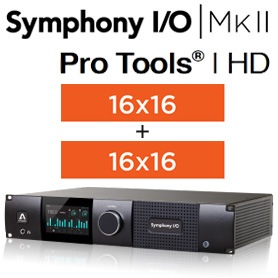 Apogee Symphony I/O MKII Pro Tools HD Chassis with 16 Analog In + 16 Analog Out+16 Analog In + 16 Analog Out (Both slots populated)��2ǯ�ݾ��о����ʡ��桼������Ͽ���ݾ�1ǯ�����ɲä�1ǯ��Ĺ�ݾڡ���