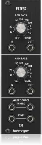 behringer 923 FILTERS