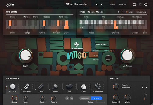 UJAM Groovemate LATIGO