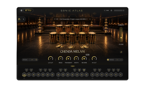 Pitch Innovations Sonic Atlas Temple Drums of India
