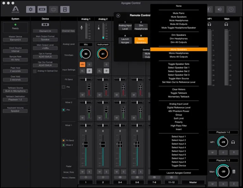 Apogee Symphony I/O MKII PTHD Chassis with 2x6 Analog I/O + 8x8 Optical + AES I/O + 2-Ch S/PDIF