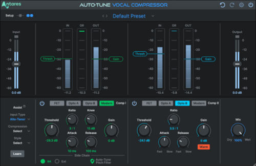 Antares AutoTune Vocal Compressor