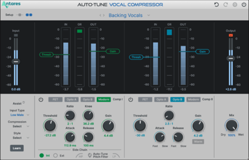 Antares AutoTune Vocal Compressor